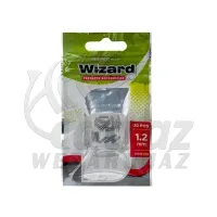 Wizard Roppantócső - Wizard Fényes Fekete Krimpelő Cső - Méret: 2,0x2,4x8mm