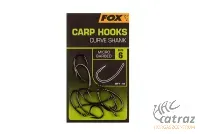 Fox Carp Hooks Curve Shank Méret: 2 - Fox Curve Shank Pontyozó Horog