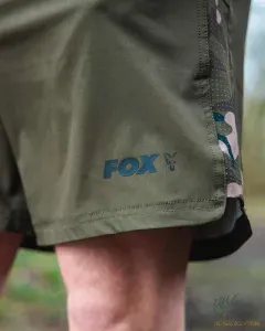 Fox Khaki/Camo Fürdőnadrág Méret: XL - Fox LW Swim Shorts Úszó Rövidnadrág
