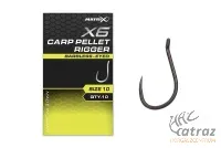 Matrix X6 Carp Pellet Rigger Eyed Méret: 16 - Matrix Szakállnélküli Horog