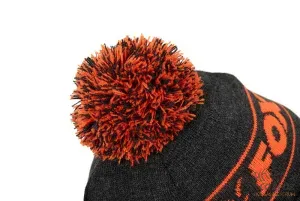 Fox Fekete & Narancs Bojtos Horgász Sapka - Fox Collection Bobbles Black & Orange