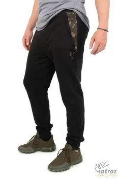 Fox LW Black/Camo Print Jogger Méret: 2XL - Fox Vékony Melegítő Nadrág