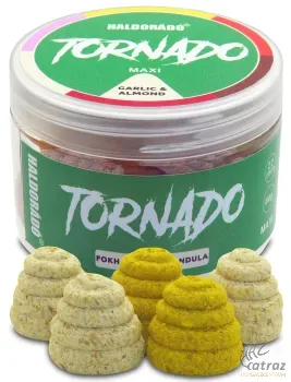 Haldorádó Tornado Maxi 22 mm Fokhagyma & Mandula - Oldódó Csali