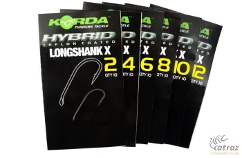 Korda Longshank X Horog Méret: 4 - Korda Longshank X Pontyozó Horog