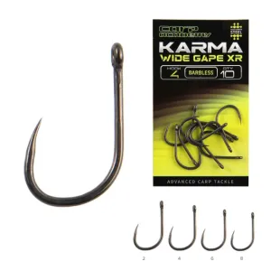 Carp Academy KARMA Wide Gape XR BB 6 - Carp Academy Szakállnélküli Pontyozó Horog