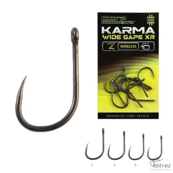 Carp Academy KARMA Wide Gape XR BB 8 - Carp Academy Szakállnélküli Pontyozó Horog