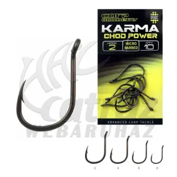 Carp Academy Karma Chod Pontyozó Horog – 6 – Füles Bojlis Horog