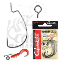 Horog Gamakatsu Worm-330 Size:3/0