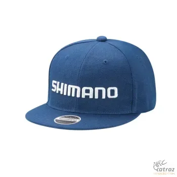 Shimano Flat Cap Regular Navy Blue - Shimano Baseball Sapka Kék