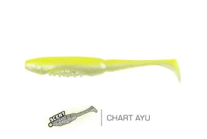 Fox Rage Scent Shads 13cm Gumihal - Chartreuse Ayu