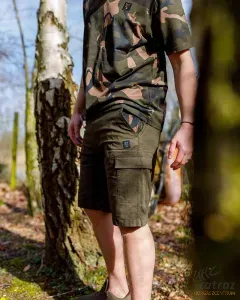 Fox LW Khaki Combat Short Méret: XL - Fox Horgász Rövidnadrág
