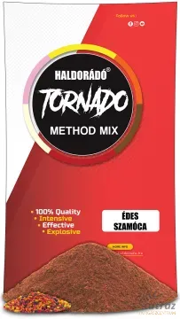 Haldorádó Tornado Method MIX Édes Szamóca - Haldorádó Tornado Etetőanyag