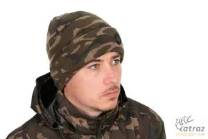 Fox Camo Téli Sapka Sherpa Béléssel - Fox Camo Sherpa Tec Beanie