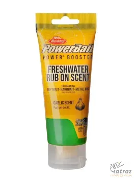 Berkley PowerBait Gel 80ml - UV Garlic Green Silver Flake