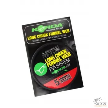 Korda Long Chuck Funnel Web Utántültő Hexamesh 5m