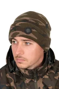 Fox Camo Téli Sapka Sherpa Béléssel - Fox Camo Sherpa Tec Beanie