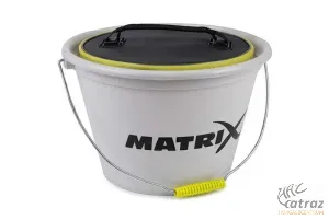 Matrix 17 literes Etetőanyagkeverő Vödör - Matrix Groundbait Bucket & Lid