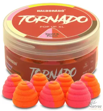 Haldorádó Tornado Pop Up XL 15 mm Tintahal & Barack - Pop-Up Lebegő Csali