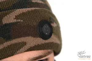 Fox Camo Téli Sapka Sherpa Béléssel - Fox Camo Sherpa Tec Beanie