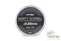 Matrix Soft Steel Ultra Power Monofilament 0,26mm - Matrix Monofil Előkezsinór
