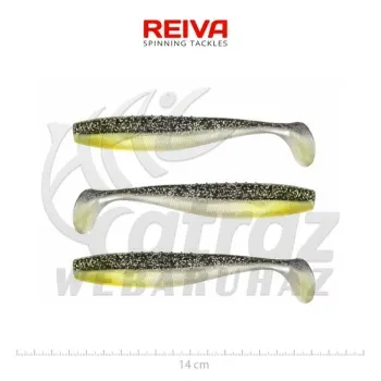 Reiva Flat Minnow Shad 14cm Moonshine Bleak Gumihal