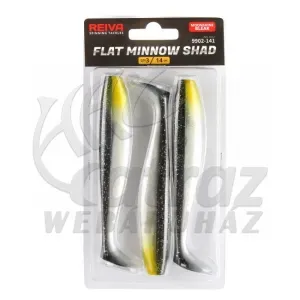 Reiva Flat Minnow Shad 14cm Moonshine Bleak Gumihal