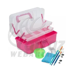 Zebco Talia Fishing Set - Pink horgász doboz kiegészítőkkel
