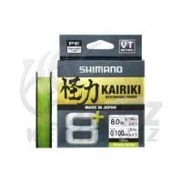 Shimano Kairiki 8+ 150m Mantis Green 0.10mm - Shimano Kairiki Fonott Pergető Zsinór 0,10mm