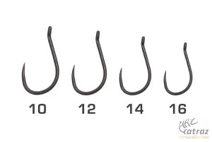 Matrix X6 Carp Pellet Rigger Eyed Méret: 10 - Matrix Szakállnélküli Horog