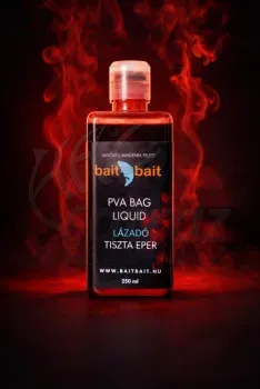 BaitBait PVA Bag Liquid Piros Lázadó 250ml - Bait Bait Aroma