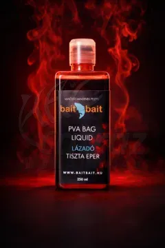 BaitBait PVA Bag Liquid Piros Lázadó 250ml - Bait Bait Aroma