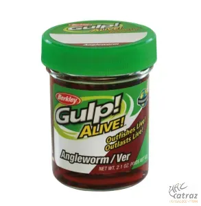 Berkley Gulp Alive Angle Worm 3cm Red Wiggler - Műgiliszta