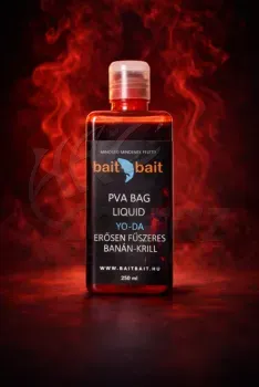 BaitBait PVA Bag Liquid Piros Yoda 250ml - Bait Bait Aroma