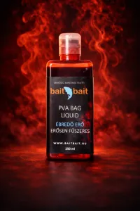 BaitBait PVA Bag Liquid Piros Ébredő Erő 250ml - Bait Bait Aroma