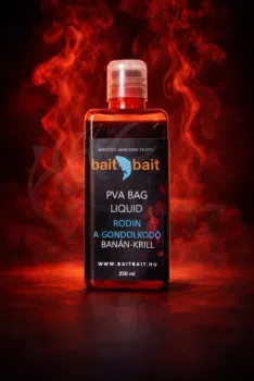 BaitBait PVA Bag Liquid Piros Rodin 250ml - Bait Bait Aroma