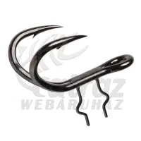 MadCat Double Shad Hook BN 4X 2/0 harcsázó horog