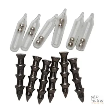 Savage Gear Kiegyensúlyozó Tüske + Csörgő Készlet - Savage Gear Rattle & Spike Kit