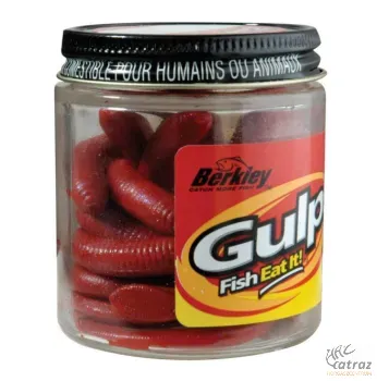 Berkley Gulp NightCrawler 15cm Bloody - Berkley Aromázott Gumi Nadály