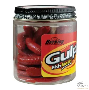 Berkley Gulp NightCrawler 15cm Bloody - Berkley Aromázott Gumi Nadály