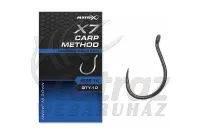 Matrix X7 Carp Method Eyed Barbless Horog: 16 - Matrix Method Feeder Horog