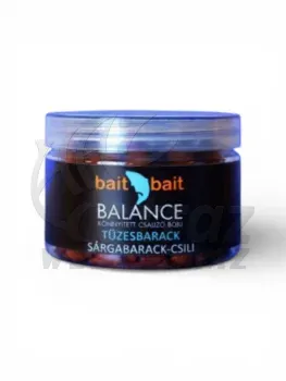 BaitBait Balanszírozott Csalizó Bojli 12mm Tüzes Barack - Bait Bait Wafter Csali