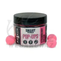 The Kraken Baits Smart Fluo Pink Pop Up 12mm Strawberry Cream