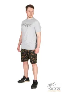 Fox Camo LW Jogger Short - Fox Terepmintás Horgász Rövidnadrág