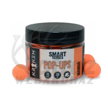 The Kraken Baits Smart Fluo Orange Pop Up 12mm Crazy Mango