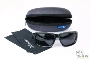 Napszemüveg Matrix Fekete keret Wraps/Szürke Lencse GSN001