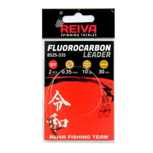 Reiva Fluorocarbon Előke 30 cm 0,30 mm - Reiva Fluorocarbon Leader