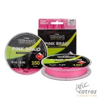 Wizard Pink Braid 0,18mm 150m - Wizard Pink Fonott Pergető Zsinór