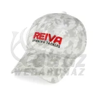Reiva Fehér Camo Baseball Sapka – Terepmintás Horgász Sapka