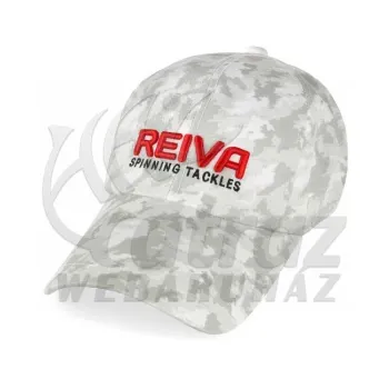 Reiva Fehér Camo Baseball Sapka – Terepmintás Horgász Sapka