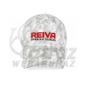 Reiva Fehér Camo Baseball Sapka – Terepmintás Horgász Sapka